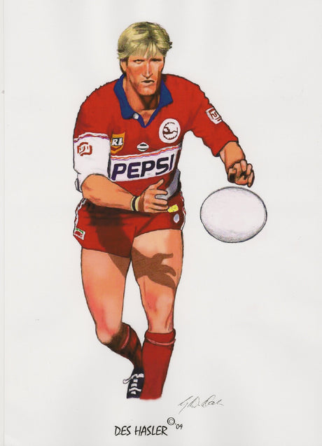 Des Hasler, GregsArt A4 Print