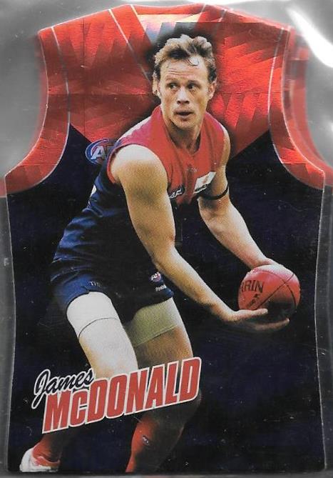 Melbourne Demons, Guernsey Die-cut Team Set, 2010 Select AFL Champions