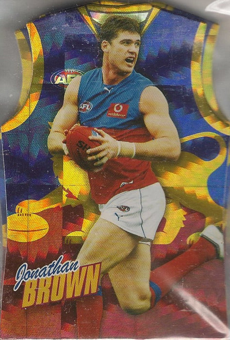 Brisbane Lions, Guernsey Die-cut Team Set, 2010 Select AFL Champions