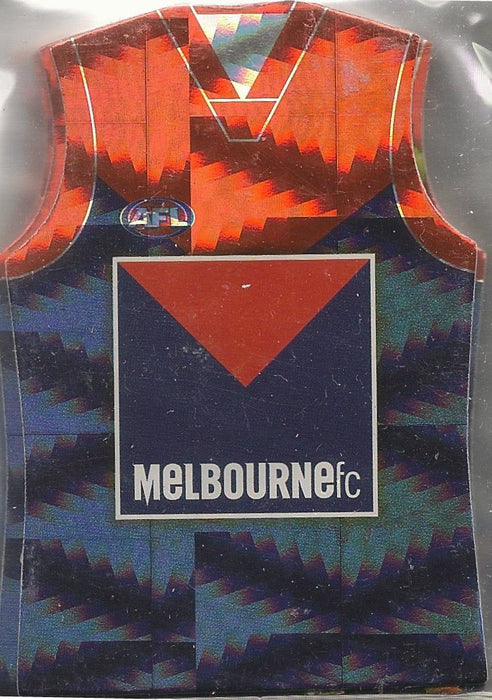 Melbourne Demons, Holofoil Guernsey Die-cut Team Set, 2010 Select AFL Prestige