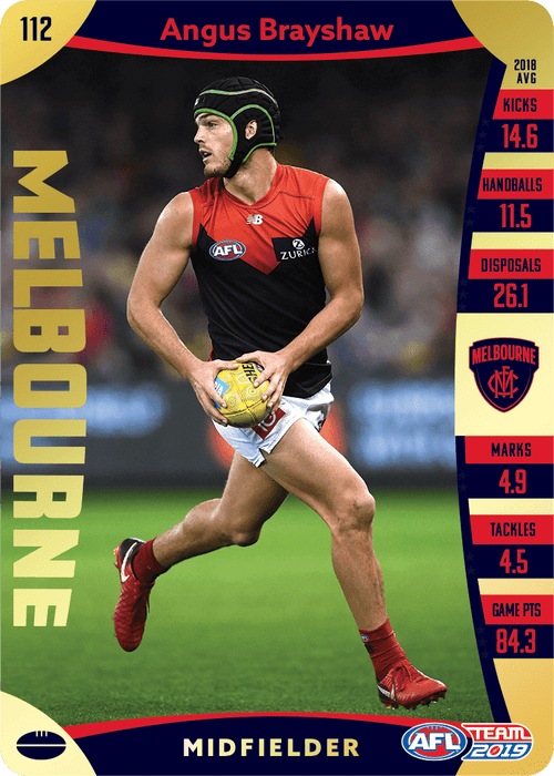 Angus Brayshaw, Gold, 2019 Teamcoach AFL