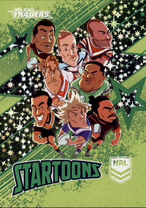 Header 2, Green Startoons, 2020 TLA Traders NRL