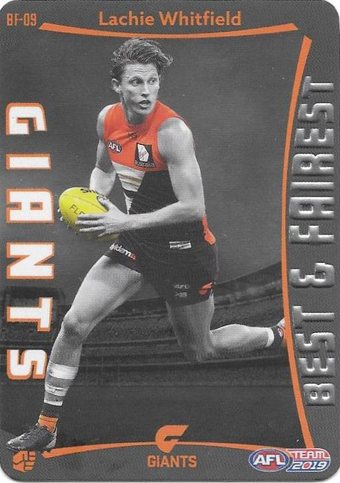 Lachie Whitfield, Best & Fairest, 2019 Teamcoach AFL