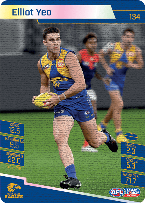 Elliot Yeo, Canvas, 2022 Teamcoach AFL