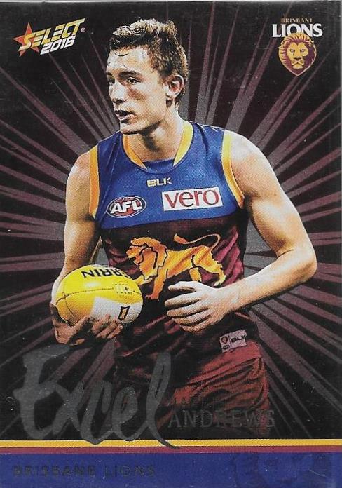 Brisbane Lions, Excel Parallel Team Set, 2016 Select AFL Footy Stars