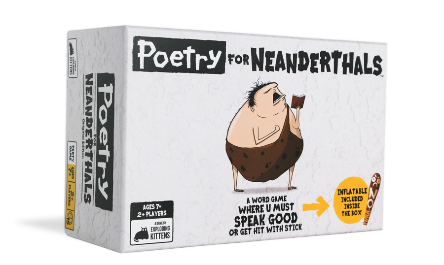 Poetry For Neanderthals (By Exploding Kittens)