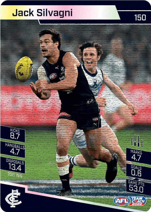 Jack Silvagni, Canvas, 2022 Teamcoach AFL