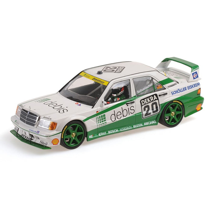 MINICHAMPS, Mercedes-Benz 190E 2.5-16 EVO 2, Team Zakspeed, Michael Schumacher, DTM 1991, 1:18 Scale Diecast Car