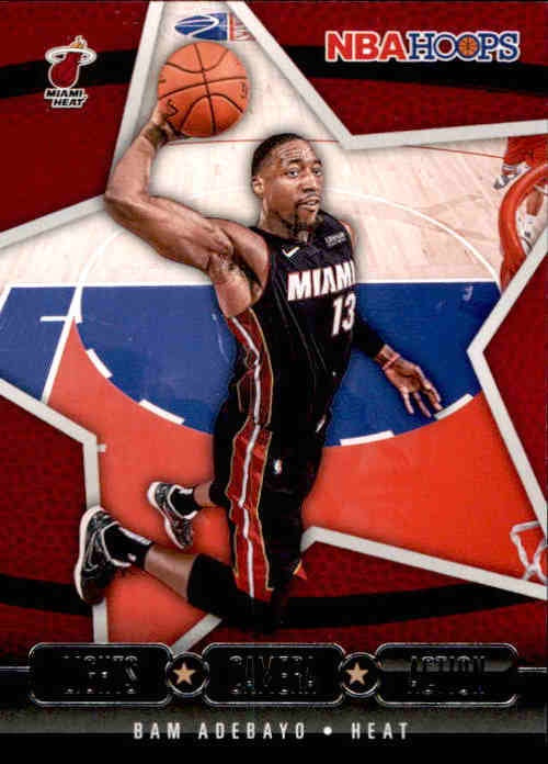 Bam Adebayo, Lights Camera Action, 2020-21 Panini Hoops Basketball NBA