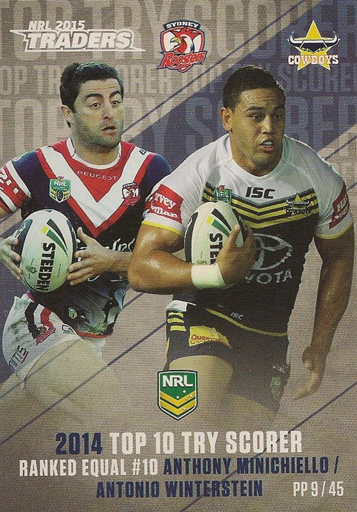 Minichiello & Winterstein, Pieces of the Puzzle, 2015 ESP Traders NRL