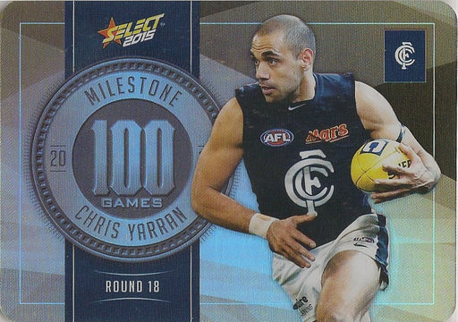 Chris Yarran, 100 Games Milestone, 2015 Select AFL Champions