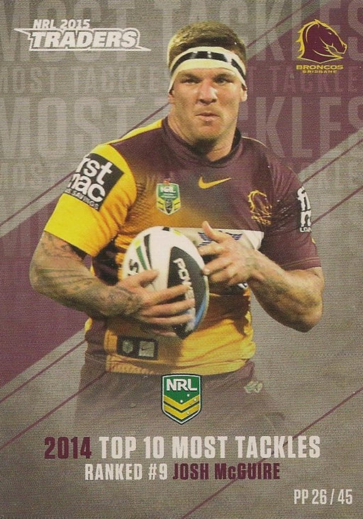 Josh McGuire, Pieces of the Puzzle, 2015 ESP Traders NRL