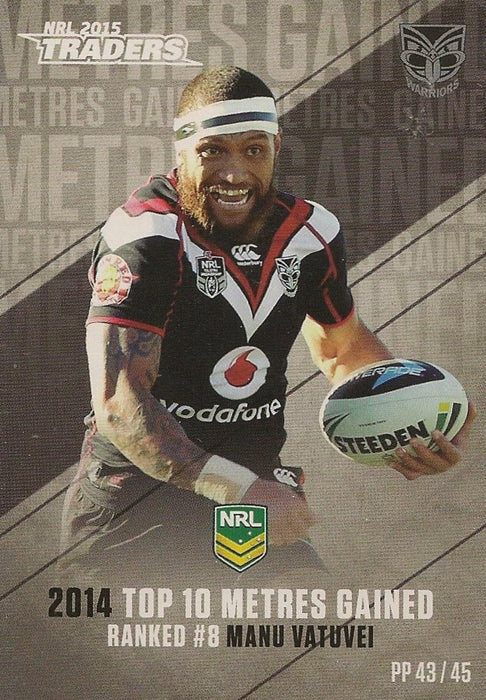 Manu Vatuvei, Pieces of the Puzzle, 2015 ESP Traders NRL