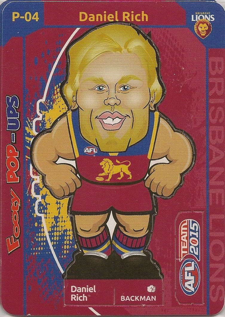 Daniel Rich, Footy Pop-Ups, 2015 Teamcoach AFL