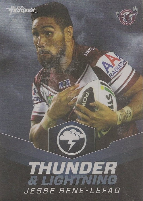 Jesse Sene-Lefao, Thunder & Lightning, 2015 ESP Traders NRL