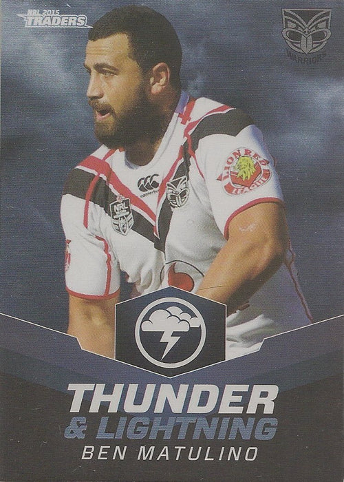 Ben Matulino, Thunder & Lightning, 2015 ESP Traders NRL