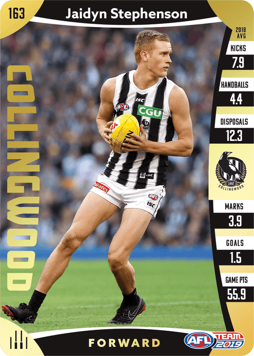 Jaidyn Stephenson, Gold, 2019 Teamcoach AFL