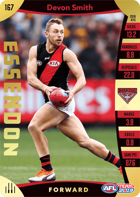 Devon Smith, Gold, 2019 Teamcoach AFL