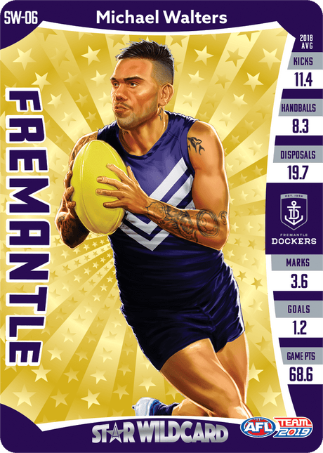 Michael Walters, Star Wildcard, 2019 Teamcoach AFL