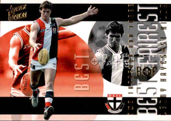 Lenny Hayes, Best & Fairest, 2004 Select AFL Ovation