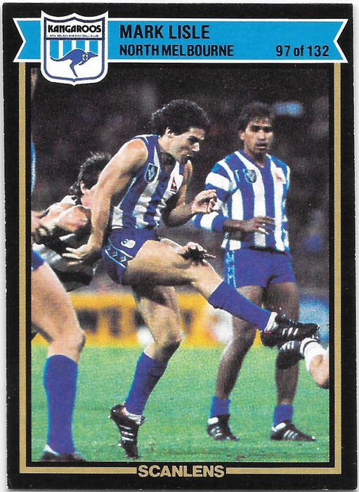 Mark Lisle, 1987 Scanlens VFL