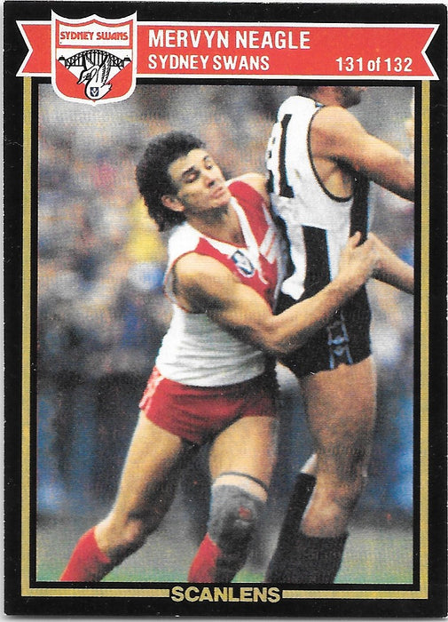 Mervyn Neagle, 1987 Scanlens VFL