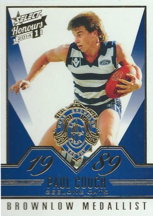 Paul Couch, Brownlow Gallery, 2014 Select AFL Honours 1
