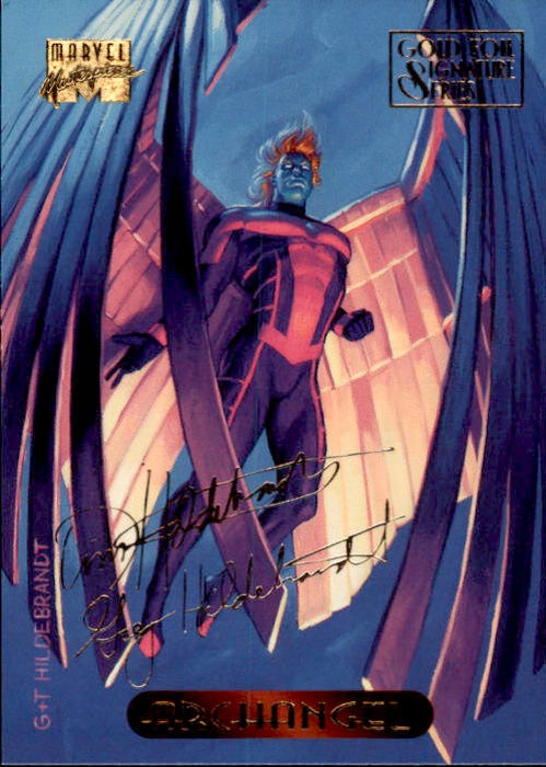 Archangel, #2, Gold Foil Signature Series, 1994 Marvel Masterpieces