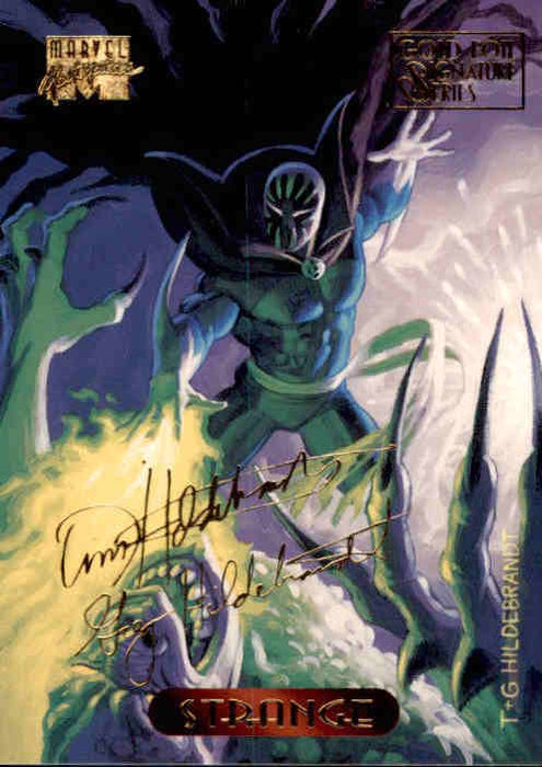 Strange, #119, Gold Foil Signature Series, 1994 Marvel Masterpieces