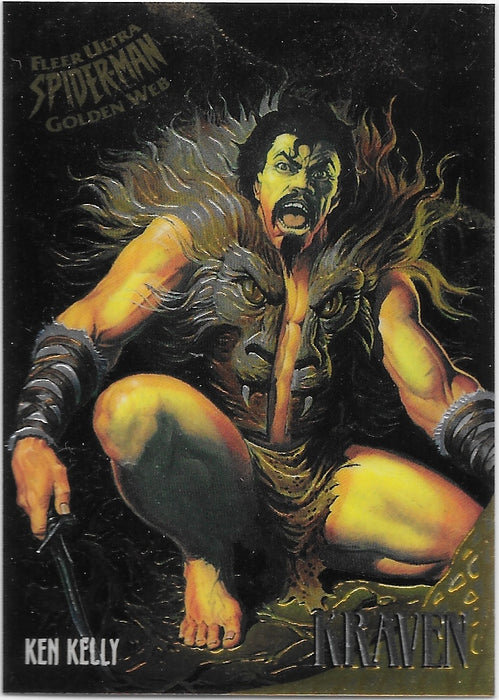 Kraven, Golden Web, 1995 Fleer Ultra Amazing Spider-Man