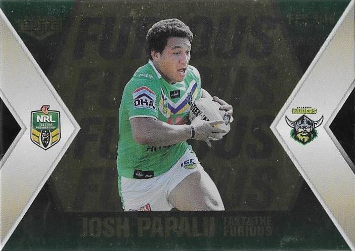 Blake Ferguson & Josh Papalii, Gold Fast & Furious, 2013 ESP Elite NRL