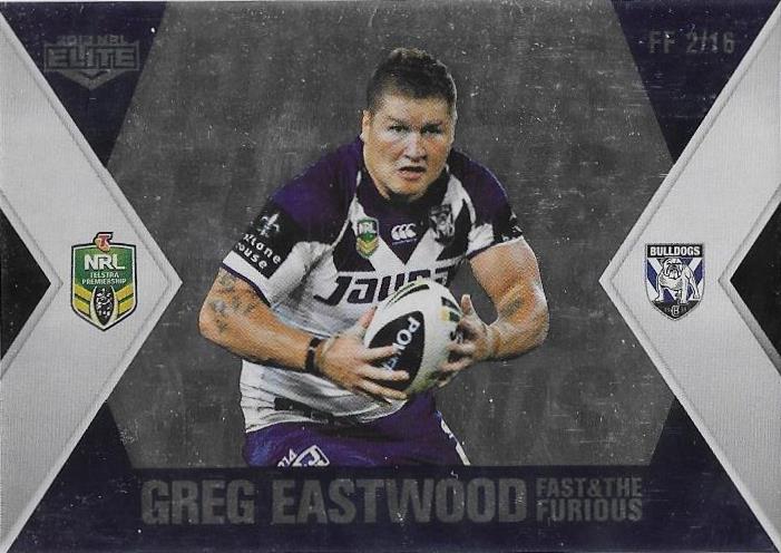 Silver Fast & Furious, 2013 ESP Elite NRL - FF1 to FF16 - Pick Your Card