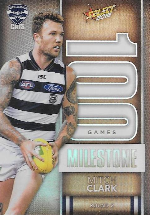 Mitch Clark, 100 Games Milestone, 2016 Select AFL Footy Stars