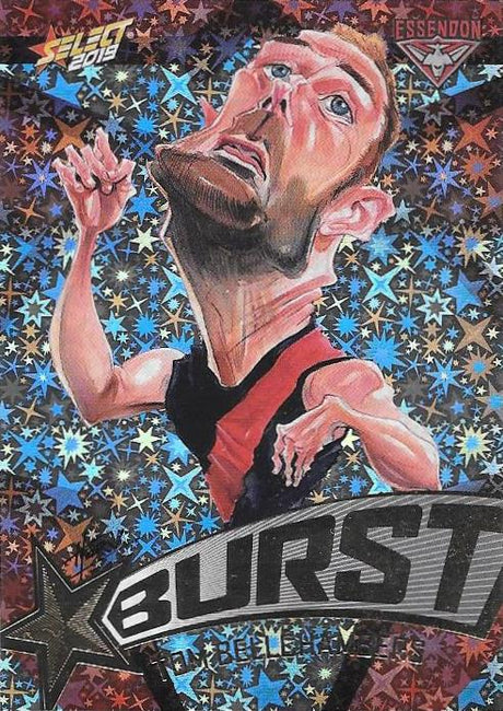 Tom Bellchambers, Team Logo Starburst Caricatures, 2019 Select AFL Footy Stars