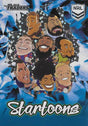 Checklist 1, Blue Startoons, 2019 TLA/ESP Traders NRL