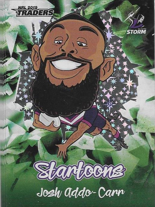 Josh Addo-Carr, Green Startoons, 2019 TLA/ESP Traders NRL