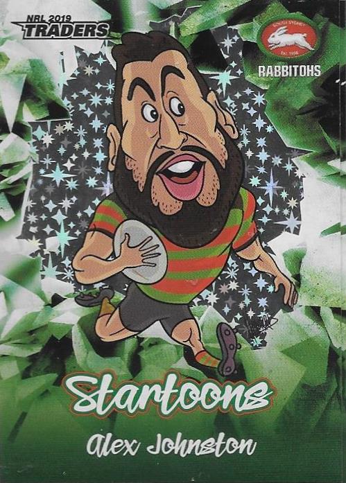 Alex Johnston, Green Startoons, 2019 TLA/ESP Traders NRL