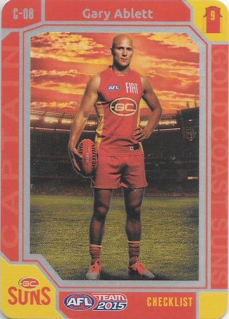 Gary Ablett, Captain Checklist, 2015 Teamcoach AFL