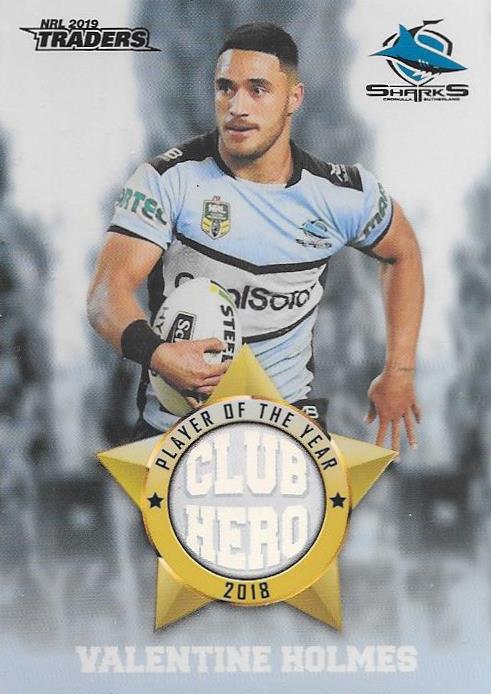 Valentine Holmes, Club Hero, 2019 TLA/ESP Traders NRL