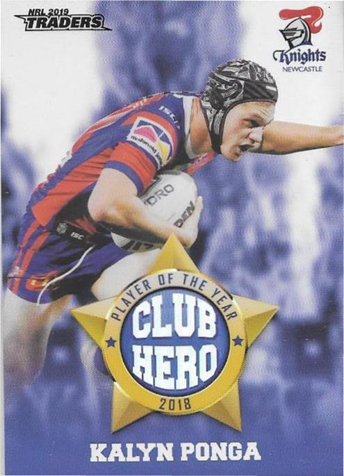 Kalyn Ponga, Club Hero, 2019 TLA/ESP Traders NRL