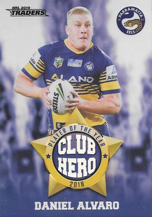 Daniel Alvaro, Club Hero, 2019 TLA/ESP Traders NRL