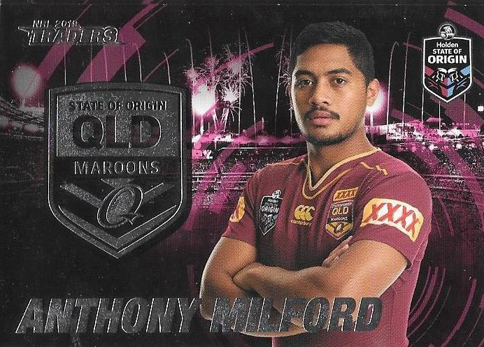 Anthony Milford, Origin, 2019 TLA/ESP Traders NRL