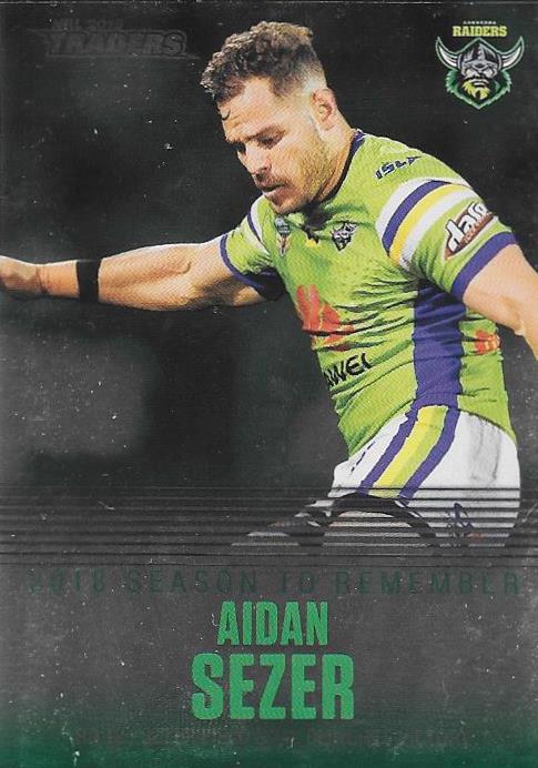 Aidan Sezer, Season to Remember, 2019 TLA/ESP Traders NRL