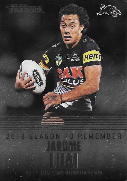 Jarome Luai, Season to Remember, 2019 TLA/ESP Traders NRL