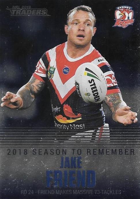 Jake Friend, Season to Remember, 2019 TLA/ESP Traders NRL