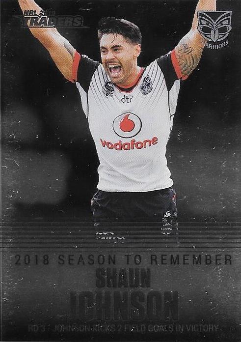 Shaun Johnson, Season to Remember, 2019 TLA/ESP Traders NRL