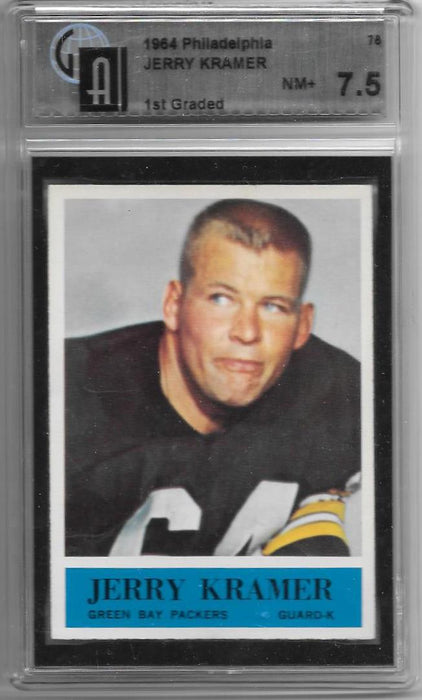 Jerry Kramer, 1964 Philadelphia, GAI 7.5