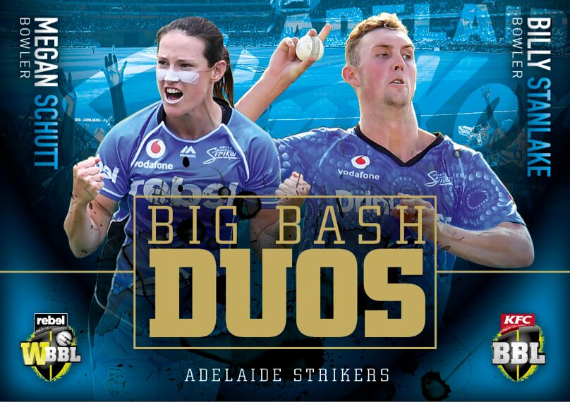 Big Bash Duos, 2018-19 Tap'n'play CA BBL 08 Cricket - 1 to 8 - Pick Your Card