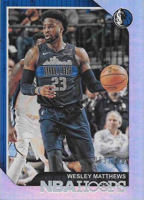 Wesley Matthews, Parallel, 2018-19 Panini Hoops Basketball NBA