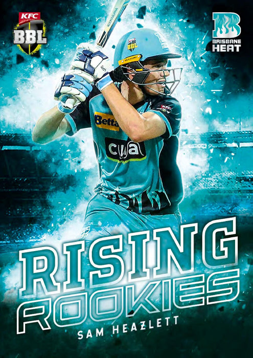 Rising Rookies, 2018-19 Tap'n'play CA BBL 08 Cricket - 1 to 16 - Pick Your Card